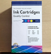 LC203(201)XL Compatible Ink Cartridges Set BK/C/M/Y for Brother MFC-J4320DW picture