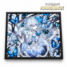 Nemvira Doll Speed Gaming Glass Mouse Pad w/ Box Used Japan picture