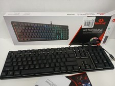 Redragon Netherbane Wired RGB Gaming Keyboard, Black  picture