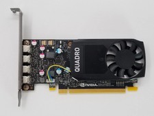 DELL NVIDIA Quadro P620 2GB GDDR5 Graphics Card High Profile Bracket 4x DPort. picture