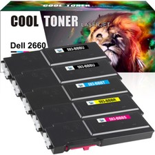 High Yield Toner Cartridge for Dell 593-BBBU Color Laser Printer C2660dn C2665dn picture