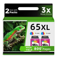 Tri-Color Ink Cartridge Replacement for HP 65 XL Color Ink Cartridge picture