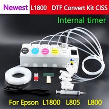 L1800 DTF CISS Conversion Kit With Stirrer Timer for Epson L800 L805 L1800 picture