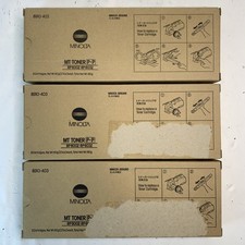 Lot of 9 Tubes Genuine Minolta MT RP600Z RP603Z P-P Toner Cartridge NEW 3-3pks picture