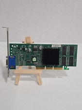 NVIDIA GeForce2 MX200 VGA AGP Graphics Card MS-8839 Low Profile Half Height VGC picture