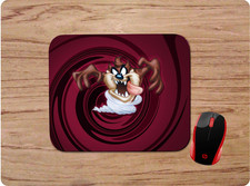 LOONEY TUNES TAZ TAZMANIAN DEVIL DESIGN DESK PC MOUSE PAD MAT HOME OFFICE GIFT picture