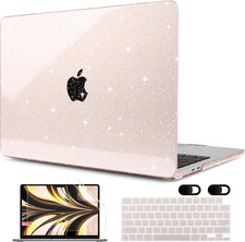 Glitter Case for Macbook Air 13 Inch 2026 2025 2024 2022, Fit Model picture