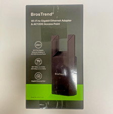 BrosTrend AC1200 WiFi to Gigabit Ethernet Adapter Access Point AC7P A1P 5GHz 2.4 picture