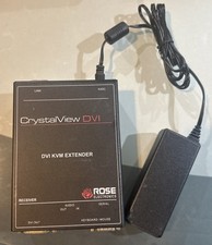 ROSE ELECTRONICS CRV-MR/AUD CRYSTAL VIEW MINI CAT 5 KVM EXTENDER. J5-9 picture