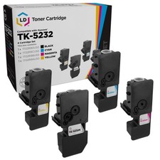 LD Compatible Kyocera TK-5232 Black, Cyan, Magenta, Yellow 4PK for M5521cdw picture