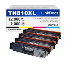 TN810XL High Yield Toner Cartridge Replacement for Brother TN-810 TN810 TN-81... picture