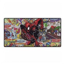 Marvel Spider-Man Vintage Comic Panels Action Mouse Pad Desk Mats picture