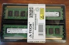 Atech 4GB Kit Lot 2x 2GB DIMM DDR3 Desktop 10600 1333MHz 1333 240pin Ram Memory picture