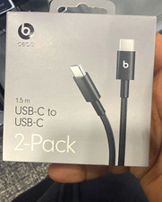 Beats Braided USB-C to USB-C USB Cable 2-Pack 1.5 m Black picture