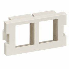Leviton 41291-2QT 2-Port Multimedia Outlet System QuickPort Adapter Module Light picture