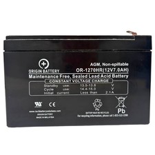 For CyberPower RB1270A Battery Replacement Also Fits RB1270 12V 7Ah UPS AGM F2 picture