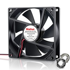 9225 92mm x 25mm 12V 2Pin Dual Ball Bearing DC Brushless Cooling case Fan picture