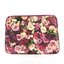 Kate Spade Grant Street Floral Laptop Sleeve Coated Faux Leather Padded picture