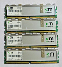 4GB Kit 4x1GB DDR2 800MHz PC2-6400U Desktop RAM Mushkin EM2-6400 Quad kit picture