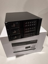 StarTech 3 Bay Aluminum Trayless Hot Swap Mobile Rack Backplane for 3.5in HDDs picture
