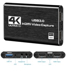 4K HDMI Capture Card USB 3.0 Video Recorder 1080P 60FPS Streaming Adapter picture