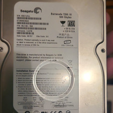 Seagate Barracuda 7200.10 500GB 2.5