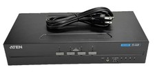 Aten CS1144DP 4-Port USB DisplayPort Dual Display Secure KVM Switch PSS PP v3.0 picture