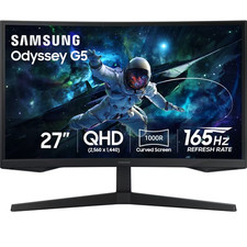 Samsung Odyssey G55A (LS27AG550ENXZA) 27'' WQHD VA LED Curved Gaming Monitor picture