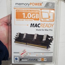New Centon Memory Power MACReady Mac Pro RAM 1GB (2x 512MB) DDR2-667 picture