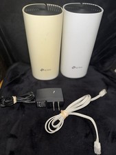 TP-LINK DECO M4R AC1200 DUAL-BAND WI-FI 5 MESH ROUTER 2-PACK picture