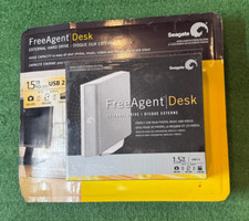 Seagate FreeAgent Desk 1.5 TB External Hard Drive USB 2.0 - NEW picture