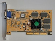 MSI MS-8808 AGP Graphics Card (Nvidia TNT2 M64, 32MB, 2001, Retro, NOS) picture