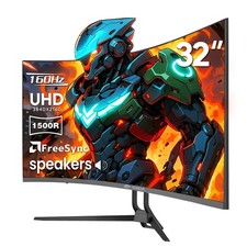 32 Curved Gaming Monitor 4K UHD 3840x2160 144Hz VA Screen CRUA CR320QC UHD3840 picture