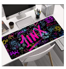 Arcane Jinx XXL Gaming Mouse Pad League of Legends Anime Desk Mat picture