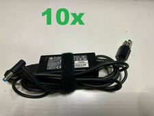 LOT OF 10 GENUINE OEM HP 11 14  G5 Chromebook 45W AC Adapter 741727-001 Blue Tip picture