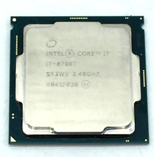 Intel Core i7 8700T SR3WX 2.40Ghz LGA 1151 6-Core Desktop CPU Processor picture