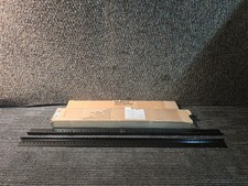 (QTY 1PAIR) Middle Atlantic RRF21 Full-Hole 21 Space Rackrail Black E-Coat Steel picture