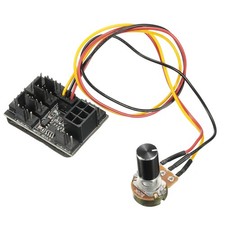 PWM Driver Module, 3 Pin 4 Pin Cooling Fan Hub with 6 Pin Port Switch 8 Way picture