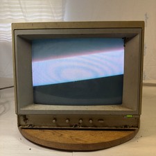 Apple AppleColor Composite Monitor Vintage PC Display A2M6021 power On Untested picture