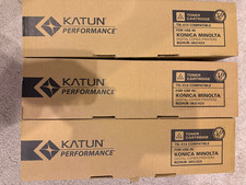 Lot of 3 Katun Performance Tn414 Compatible Toner Cartridge For BIZHUB 363 / 423 picture