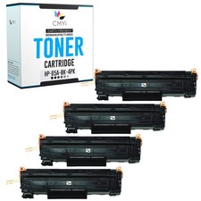4-PK CMYi Replacement 85A Printer Toner Cartridges for HP LaserJet Pro M1214nfh picture