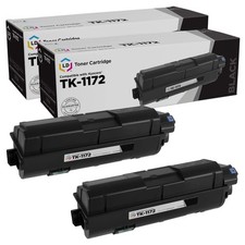 LD Compatible Toner Cartridge Replacement for Kyocera TK-1172 (2 Pack - Black) C picture