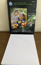 HP Glossy Photo Paper 8.5x11 Inkjet Printer Paper Bundle 75 Sheets picture