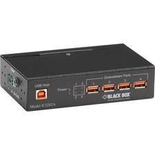 Black Box Industrial USB 2.0 Hub with Isolation 4-Port picture