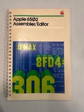 Apple 6502 Assembler/Editor User Manual Spiral-Bound MPN 030-0112-00 picture