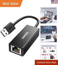 Effortless Plug-and-Play USB to 10/100Mbps Ethernet Adapter for Multiple Devices picture