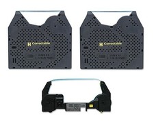 Smith Corona 340DLE 2PK Ribbon and 1PK Correction Tape Cassette +  picture
