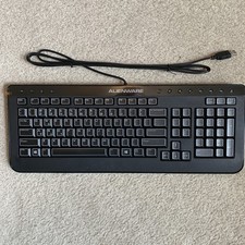 Alienware Keyboard SK-8165 Black USB Wired PC Gaming Multimedia NEW OPEN BOX picture