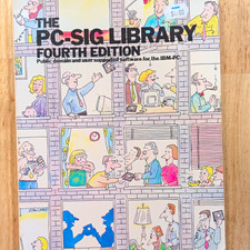 PC-SIG Library 4th Edition Directory Public Domain Software IBM-PC PCjr Book picture