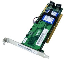 CONTROLLER 3WARE 9500S-4LP SATA RAID 128MB +BBU PCI-X JBOD 0, 1, 10, 5 150MBps picture
